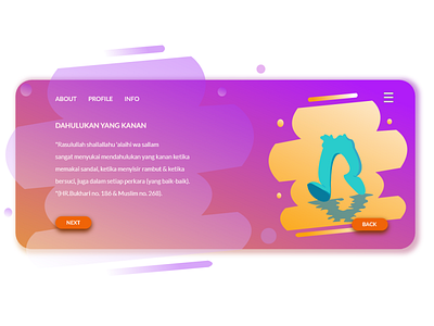 Hadist landing page