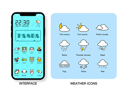 Panda icons(2) icon panda ui