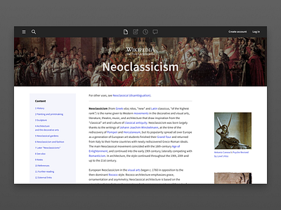 Wikipedia Redesign