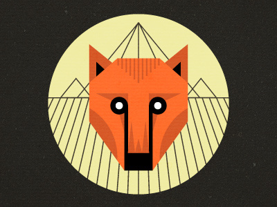 Fox animal illustration