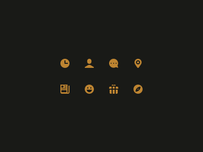 Concrete Matter Icons