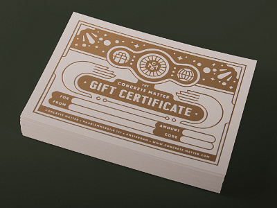 Concrete Matter Gift Certificate