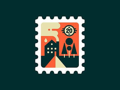 Stamp No. 1 illustration stamp
