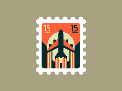 Stamp No. 2 illustration stamp