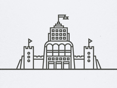 Fort building illustration