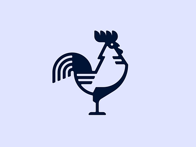 Poultry illustration logo