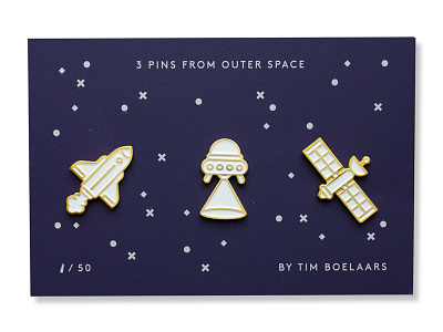 Space Pins Set