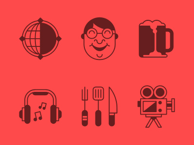 Esquire Icons icons illustration