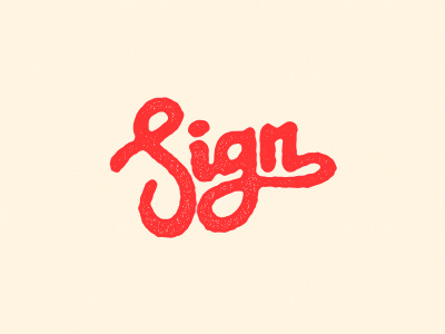 Sign.