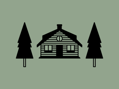 Cabin. illustration