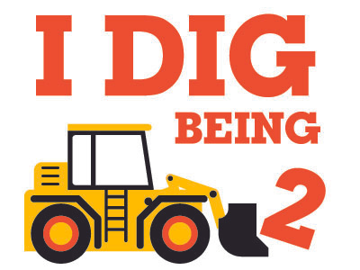 Dig Being 2 design logo vector