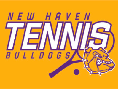 new haven tennis design logo vector