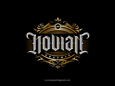 Novian Graphic badass design icon illustration illustrator lettering logo logotype noviangraphic type typography vector