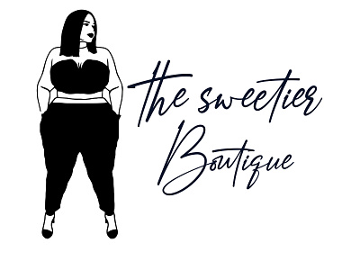 Plus Size boutique logo