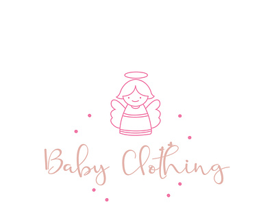 Baby Clothing logo baby clothing branding branding design design illustration logo vector