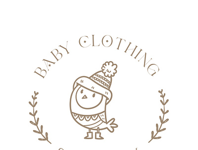 Baby Clothing logo african girl beautlogo beauty branding branding design graphic design illustration logo
