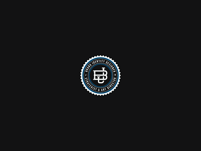 John Black Badge Logomark brand id brand identity brand strategy branding design graphic design illustration logo logo design