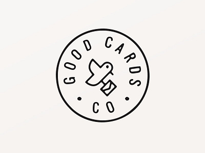 Good Cards Co. Logo Design