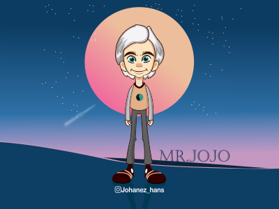 "Mr JoJo" #7 2danimation animasi animasi2d charakter conceptart flat gradient gradient color gradient design illustration kartun maskot vector vectordesign