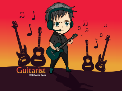 "Guitarist" #8