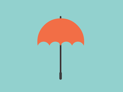 CSS Umbrella css drawing html rain umbrella