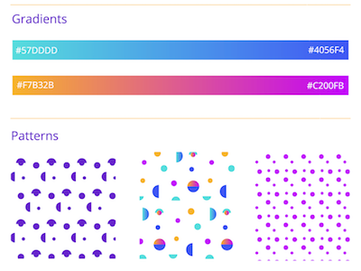 Ela Conf '16 Brand Board brand board branding circles conference logo women in tech