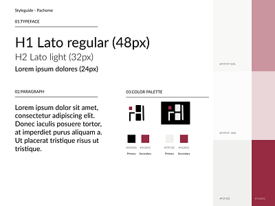 Styleguide Patchome app design illustration logo ui ux website