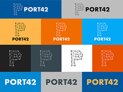 Port42 logo design