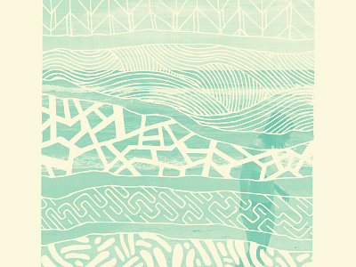 Beach Pattern Print