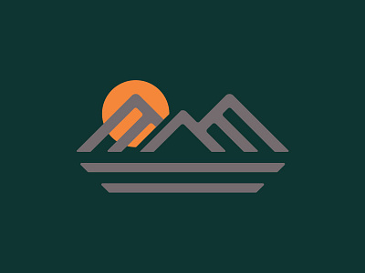 Mountain Logo brand branding exploration identity logo outdoor