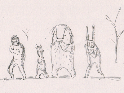 Sketch for another book I'm working on character illustration pencil picture book sketch