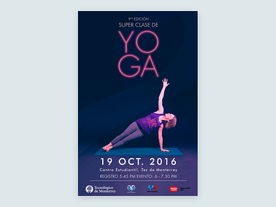 Poster - Yoga Class