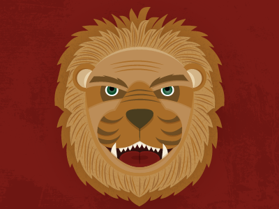 Lion adobe illustrator character character design illustration vector