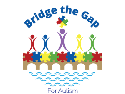 Bridge the Gap for Autism adobe illustrator branding logo typography