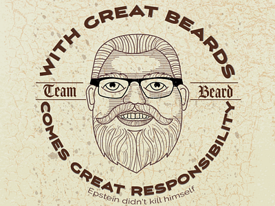 Team Beard adobe illustrator beard design illustration logo vector
