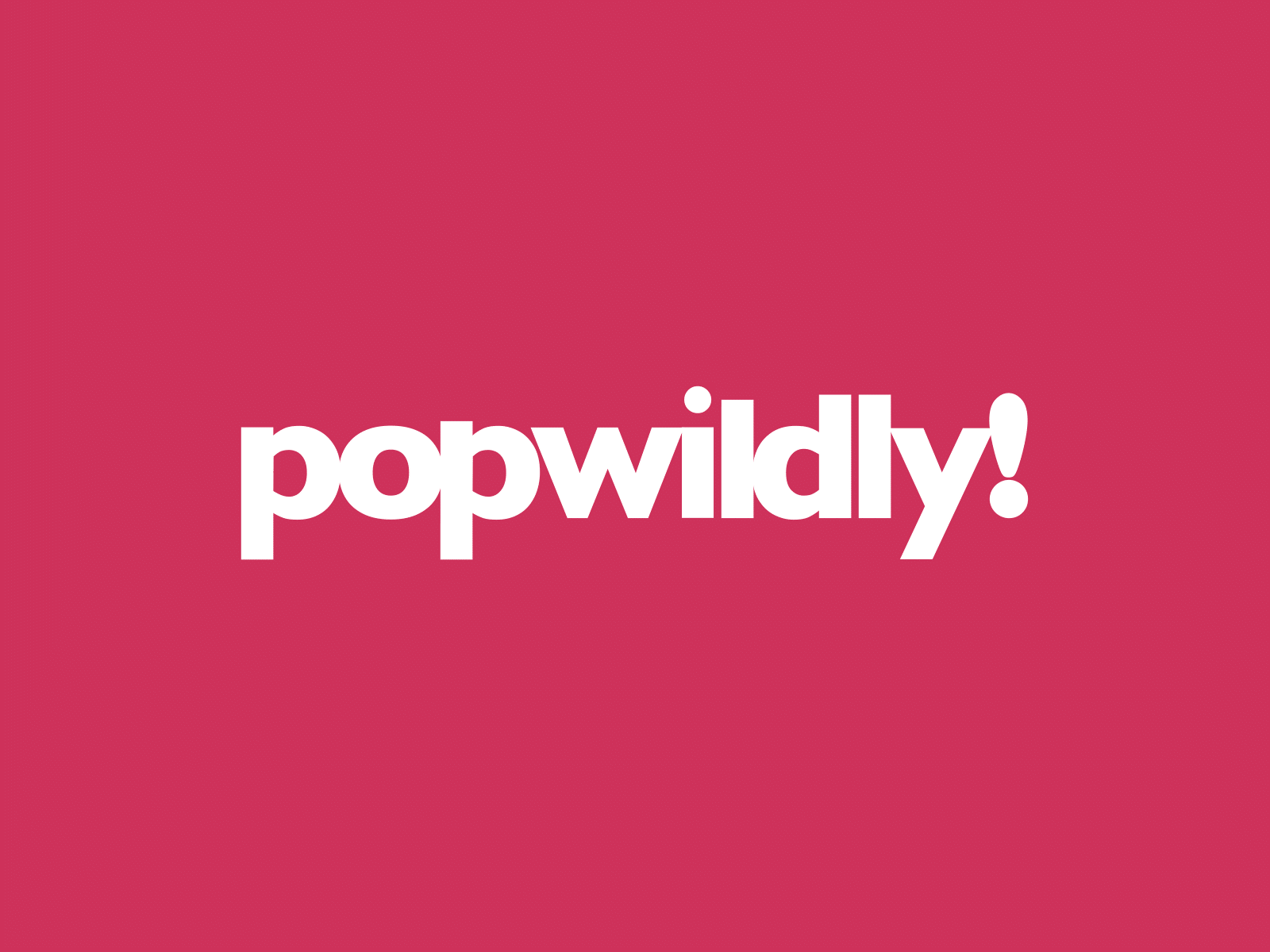 Popwildly! 2d animation branding illustration logo