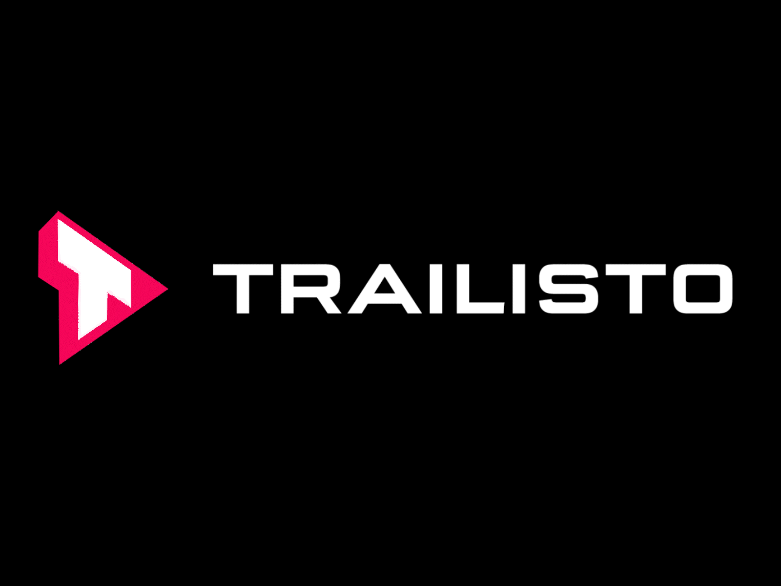 Trailisto 2d animation background branding design gif illustration logo red trailer trailers vector