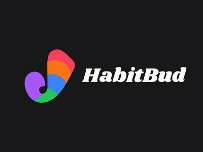 Web design project - logo in Figma 1/4 branding clean concept design figma fun habit habit tracker habits logo minimal simple typography ui web web design website