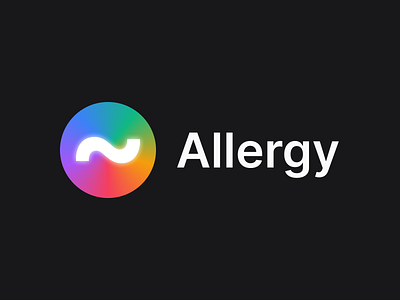 Logo for Allergy project practise in Figma