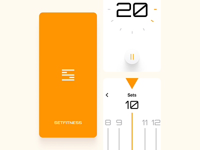 Fitness timer app