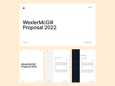 UI UX proposal designed in Figma