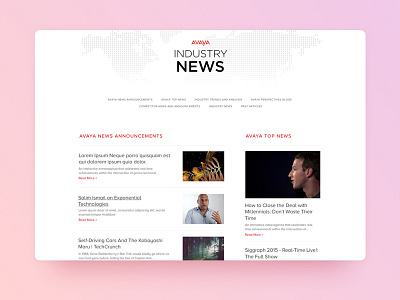 Avaya News Portal