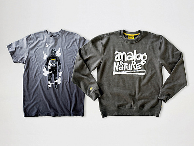 Wayback: Analog Clothing Designs analog apparel branding clothing design fashion logo
