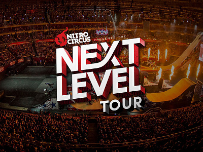 Nitro Circus Next Level Tour Branding