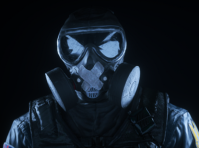 Rainbow six siege MUTE Render by Octane amazing artwork c4dart cinema 4d cool design game mute octane render ubisoft