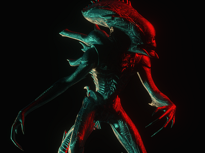 Alien Render by Octane