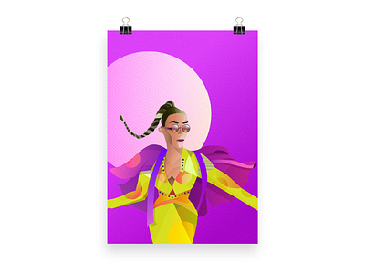 Beyoncé art design graphicdesign clean design flat icon illustration illustrator minimal vector web