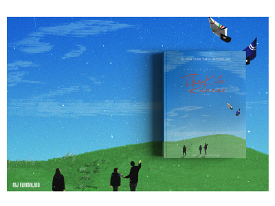 The Kite Runner art design graphicdesign branding clean design dribbbleweeklywarmup flat illustration illustrator minimal typography vector