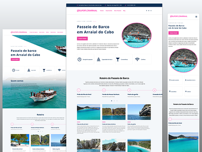 Boat tour website tourism wordpress wordpress design wordpress development