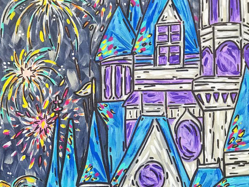 WDW Magic wonderground acrylic disneyworld wdw